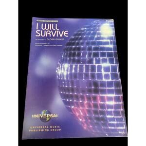 I Will Survive Sheet Music Gloria Gaynor Vintage Universal Music / Warner Bros